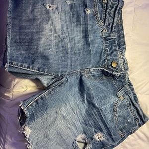 Womens jean shorts